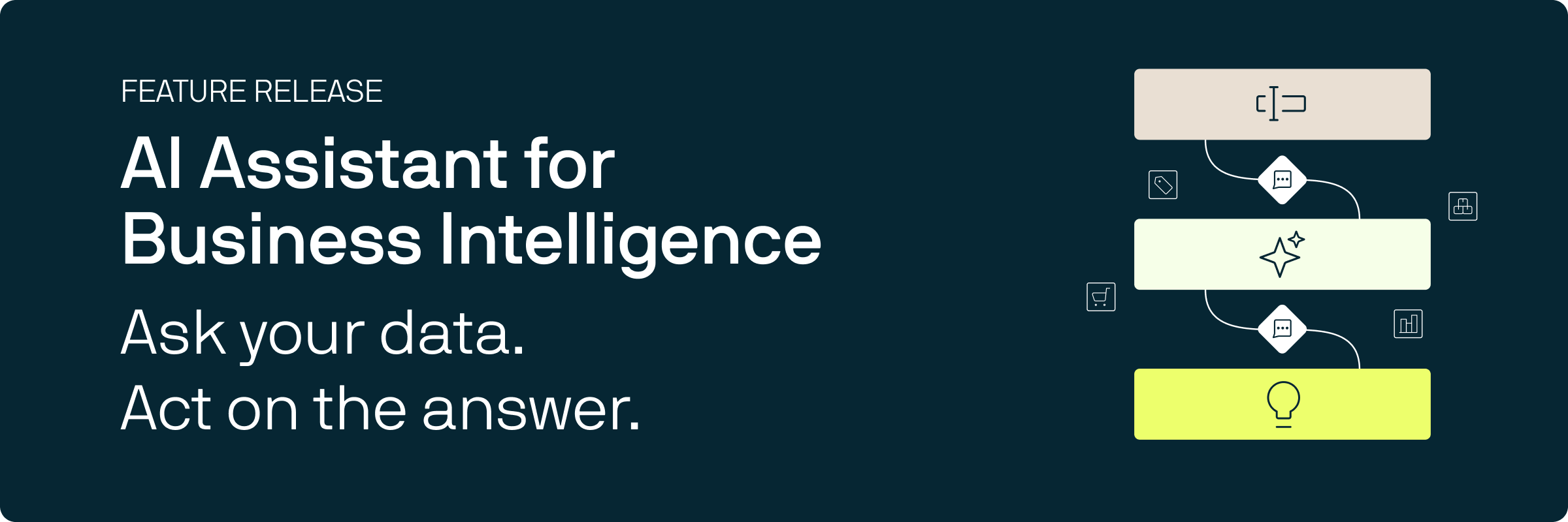 AI Assistant for Business Intelligence: Ask your Data. Act on the Answer.